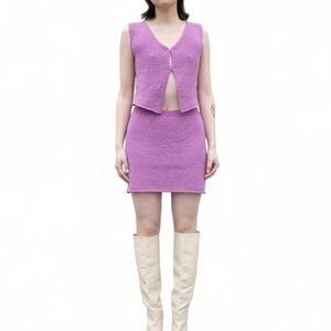 Rationalle Y2K Two Piece Top and Skirt Like new. Small and Xsmall